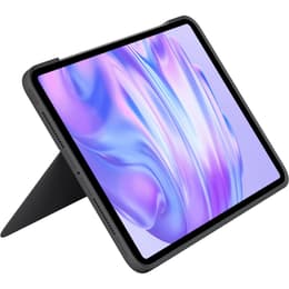 QWERTZ Klávesnica Logitech Nemecká Bezdrôtové Podsvietená klávesnica Combo Touch