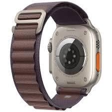 Apple Watch Ultra 3 (2025) GPS + mobilná sieť 49 mm - Titánová Čierna - Alpská slučka Modrá