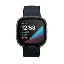 Smart hodinky Fitbit Sense á á - Čierna