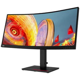 Monitor 34 Lenovo ThinkVision T34w 1920 x 1080 LCD Čierna