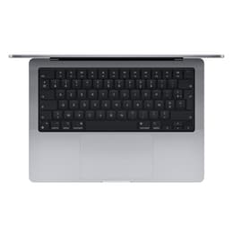 MacBook Pro 14" (2021) - Apple M1 Pro 10‑core CPU a GPU 16-Core - 32GB RAM - SSD 1000GB - Štandardná obrazovka - QWERTY - Španielská