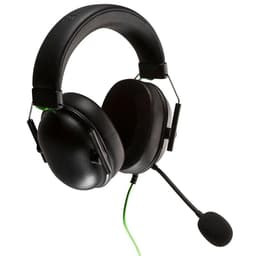 Slúchadlá Razer Blackshark V2 Potláčanie hluku gaming drôtové Mikrofón - Čierna