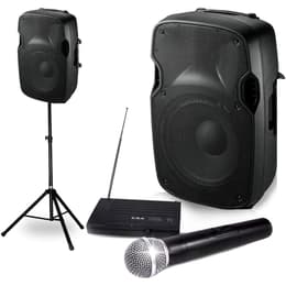 PA Reproduktor Ibiza Sound Pack sono portable Enceinte amplifiée 300W, Micro