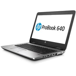 HP ProBook 640 G2 14" (2015) - Core i3-6100U - 16GB - SSD 256 GB QWERTY - Španielská