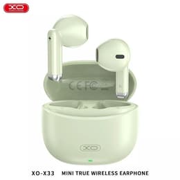 Slúchadlá Do uší Wireless Earbuds TWS X33 Bluetooth - Zelená