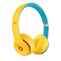 Slúchadlá Beats By Dr. Dre Solo 3 Potláčanie hluku drôtové + bezdrôtové Mikrofón - Žltá/Modrá