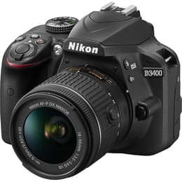 Zrkadlovka D3400 - Čierna + Nikon AF-P DX Nikkor 18-55mm f/3.5-5.6 G VR f/3.5-5.6