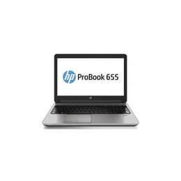 HP ProBook 655 G2 15" (2017) - PRO A10-8700B - 8GB - SSD 240 GB AZERTY - Francúzska