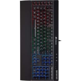 AZERTY Klávesnica Corsair Francúzska Podsvietená klávesnica K55 RGB