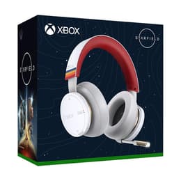Slúchadlá Microsoft Xbox Wireless Headset Starfield Limited Edition Potláčanie hluku gaming wireless Mikrofón - Biela/Červená