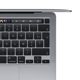 MacBook Pro 13" (2020) - Apple M1 8‑core CPU a GPU 8-Core - 16GB RAM - SSD 2000GB - QWERTY - Anglická