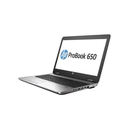 HP ProBook 650 G2 15" (2016) - Core i7-6600U - 8GB - SSD 256 GB QWERTY - Anglická