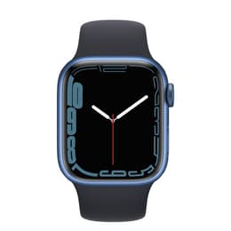 Apple Watch (Series 7) 2021 GPS + mobilná sieť 41mm - Hliníková Modrá - Sport band Modrá