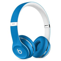 Slúchadlá Beats Solo 2 Edition Luxe drôtové Mikrofón - Modrá