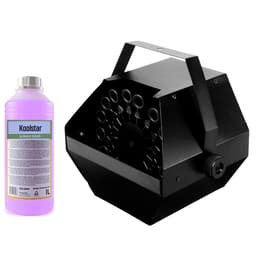 Audio príslušenstvo Lytor Machine à bulles soufflerie pour Domicile/en Plein Air Spécial Fête, Mariage, événementiel + 1L de liquide inclus