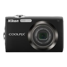 Nikon Coolpix S3000 Kompakt 12 - Čierna
