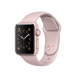 Apple Watch (Series 1) 2017 GPS 42mm - Hliníková Ružové zlato - Sport Loop Piesková ružová