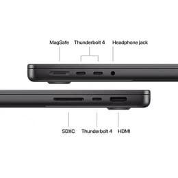 MacBook Pro 14" (2025) - Apple M5 10‑core CPU a GPU 10-Core - 16GB RAM - SSD 1000GB - Štandardná obrazovka - QWERTZ - Nemecká