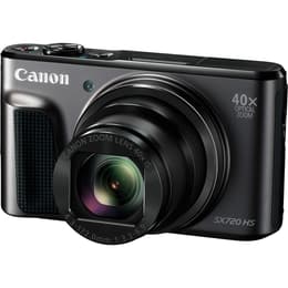 Kompakt PowerShot SX720 HS - Čierna + Canon Zoom Lens 40X IS 24–960mm f/3.3–6.9 f/3.3–6.9