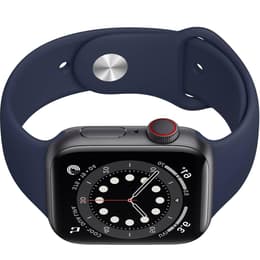 Apple Watch (Series 6) 2020 GPS + mobilná sieť 40mm - Hliníková Vesmírna šedá - Sport band Modrá