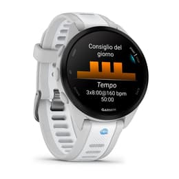 Garmin Forerunner 165 Music Bluetooth 43 mm - Sivá/Biela