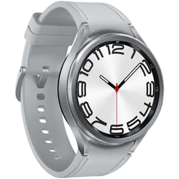 Smart hodinky Samsung Galaxy Watch 6 Classic 43mm á á - Strieborná