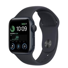 Apple Watch (Series SE) 2022 GPS 44mm - Hliníková Čierna - Sport band Čierna