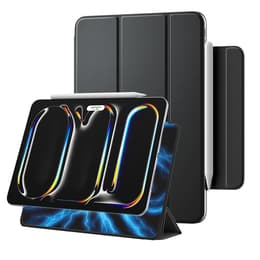Obal iPad Pro 12.9" (2018/2020/2021) - Silikón - Čierna