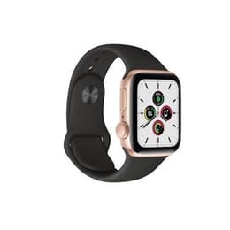 Apple Watch Series SE 1 (2020) GPS + mobilná sieť 40 mm - Hliníková Zlatá - Sport band Čierna