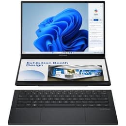 Asus ZenBook Duo OLED 14" (2023) - Core Ultra 9 185H - 32GB - SSD 1 TO QWERTY - Anglická
