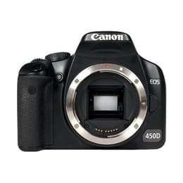 Reflex - Canon EOS 450D - Noir + Objectif Canon EF-S 18-55 mm + Objectif CANON 55-250 mm