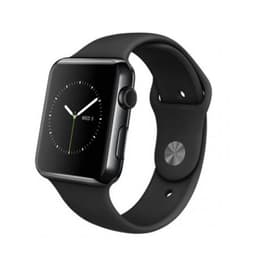 Apple Watch (Series 2) 2016 GPS 38mm - Nerezová Čierna - Sport Loop Čierna