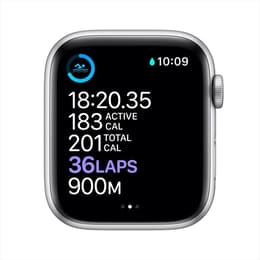 Apple Watch Series 5 (2019) - (remienok nie je súčasťou balenia) - GPS 40 mm - Strieborná Hliníková