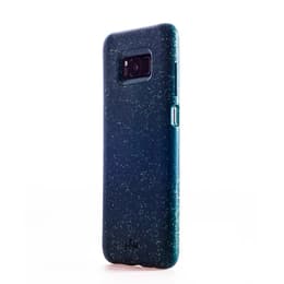 Obal Galaxy S7 - Prírodný materiál - Modrá