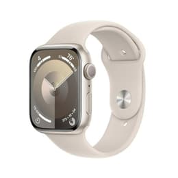 Apple Watch () 2023 GPS 45mm - Hliníková Starlight - Sport band Hviezdne svetlo