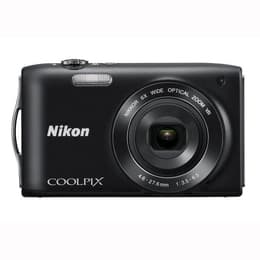 Nikon Coolpix S3300 Kompakt 16 - Čierna