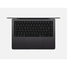 MacBook Pro 14" (2024) - Apple M4 10‑core CPU a GPU 10-Core - 24GB RAM - SSD 1000GB - Štandardná obrazovka - AZERTY - Francúzska