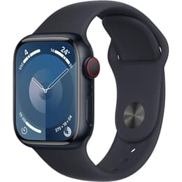 Apple Watch () 2023 GPS + mobilná sieť 41mm - Hliníková Midnight - Sport band Midnight