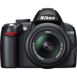 Zrkadlovka D3000 - Čierna + Nikon Nikon AF-S DX Nikkor 18-55mm f/3.5-5.6G VR f/3.5-5.6