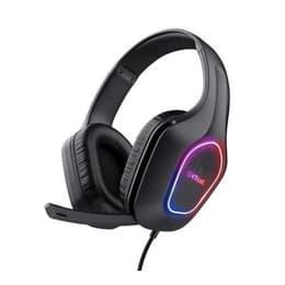 Slúchadlá Trust GXT 416 Zirox gaming drôtové Mikrofón - Čierna