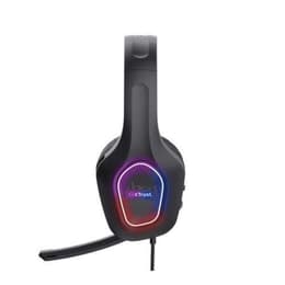 Slúchadlá Trust GXT 416 Zirox gaming drôtové Mikrofón - Čierna