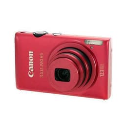 Kompakt IXUS 220 HS - Červená + Canon Canon Zoom Lens x5 IS 4,3-21,5mm f/2,7-5,9 f/2,7-5,9