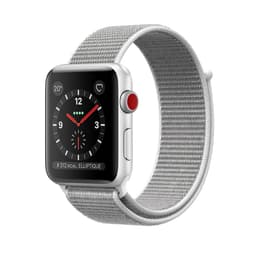 Apple Watch (Series 3) 42mm - Hliníková Strieborná - Sport Loop Strieborná