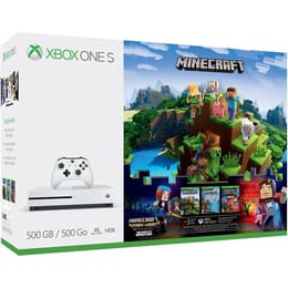 Xbox One S 500GB - Biela + Minecraft