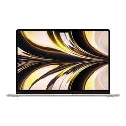 MacBook Air 13.3" (2022) - Apple M2 8‑core CPU a GPU 10-Core - 8GB RAM - SSD 256GB - QWERTY - Anglická