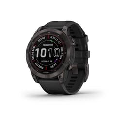 Smart hodinky Garmin Fenix 7 Sapphire Solar á á - Čierna