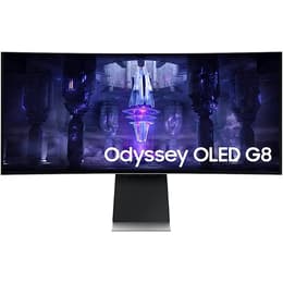 Monitor 34 Samsung Odyssey G8 G85SB 3440 x 1440 OLED Sivá