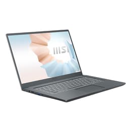 MSI Modern 15 A10M 15" (2020) - Core i3 - Gen 10 (U) - 8GB - SSD 512 GB AZERTY - Francúzska