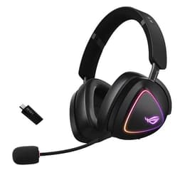 Slúchadlá Asus ROG Delta II Potláčanie hluku gaming drôtové + bezdrôtové Mikrofón - Čierna