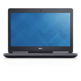Dell Precision 7520 15" (2017) - Core i7-7820HQ - 16GB - SSD 512 GB AZERTY - Francúzska